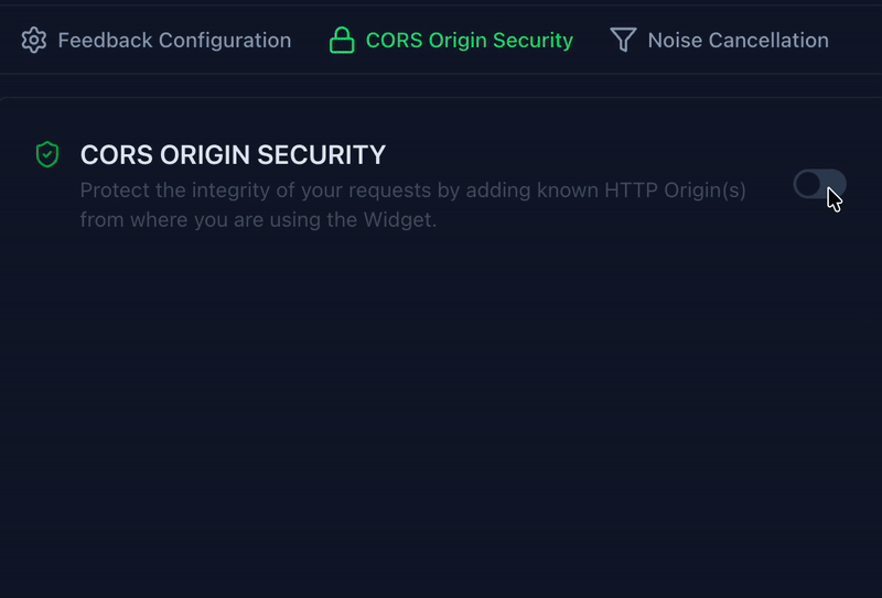 CORS Origin Security Demo